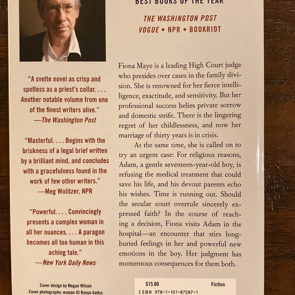 NWT The Children Act by Ian McEwan Author of Bestseller Atonement - Picture 3 of 3